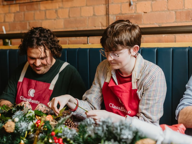 Sprinkle the Christmas Magic with Festive Wreath Workshops in London